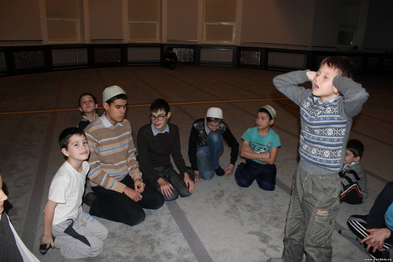 В мечети “Ярдэм” закончился детский лагерь. Курсы по заучиванию Корана