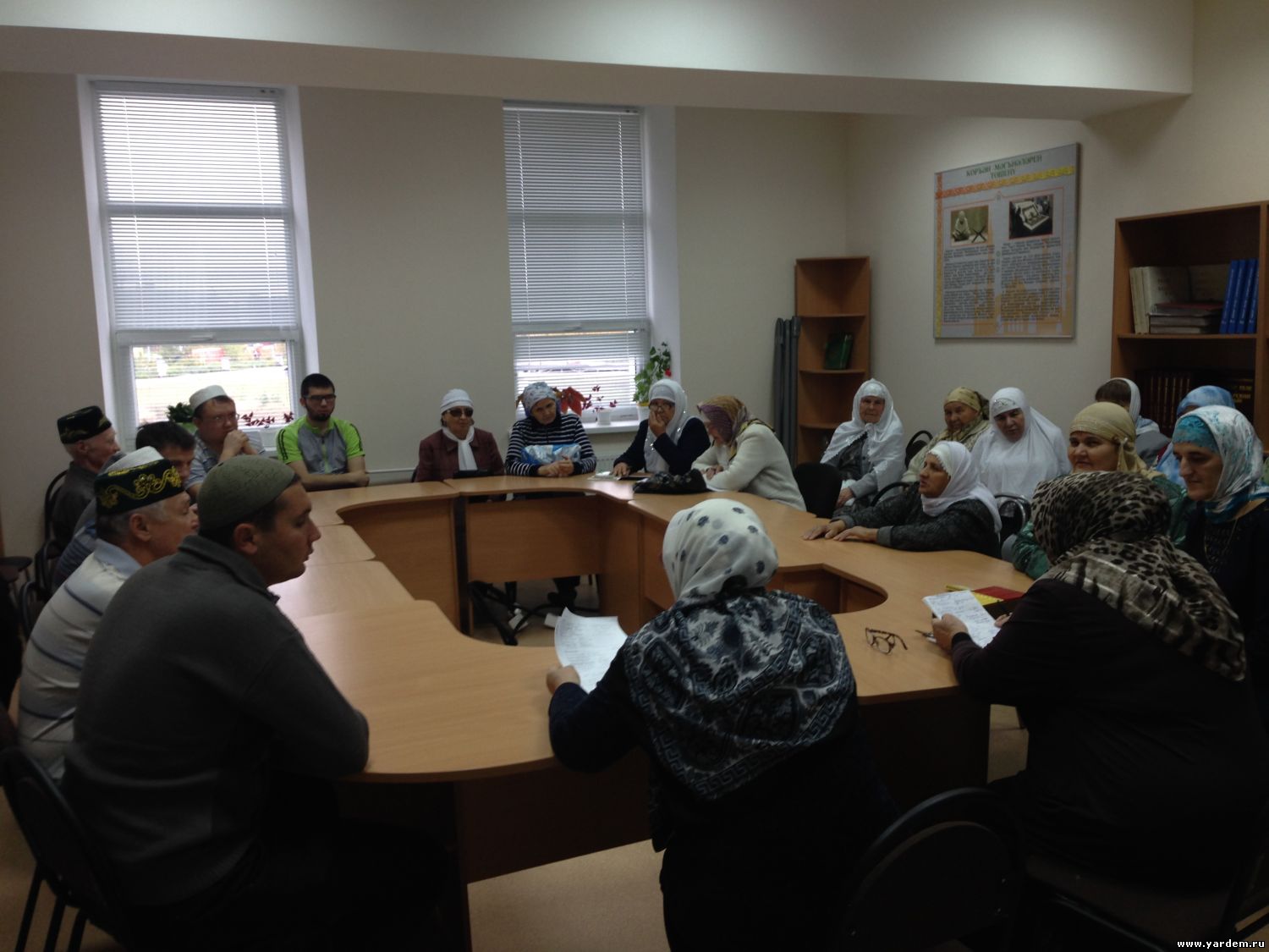 В мечети "Ярдэм" вновь начались курсы для незрячих. Курсы для незрячих