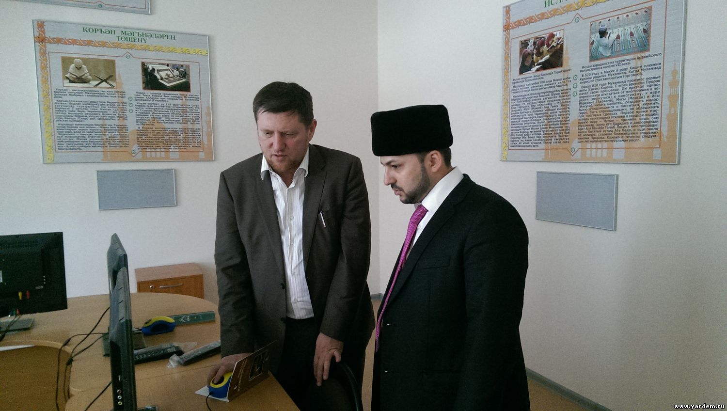 Муфтий Забайкальского края Ришат Сайдашев посетил центр "Ярдэм"
