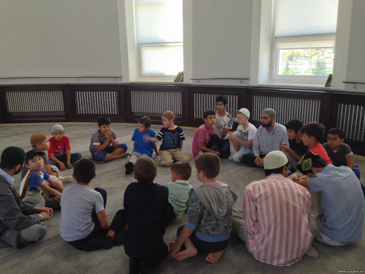 В мечети “Ярдэм” завершился детский лагерь